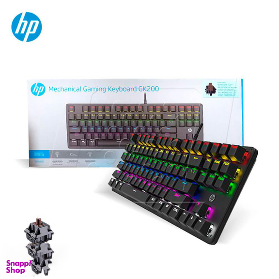 کیبورد مکانیکی گیمینگ اچ پی (Hp) مدل GK200