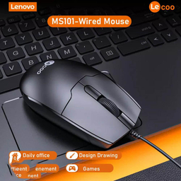 ماوس با سیم لنوو (lenovo) مدل MS101