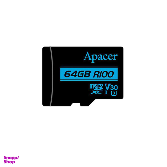 ظرفیت 128گیگابایت UHS-I U3 V30 مدل (Apacer)اپیسر MicroSDXC کارت حافظه