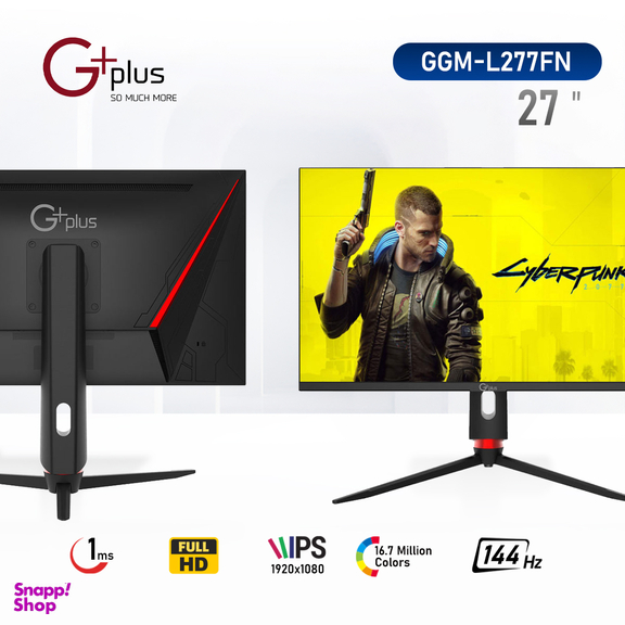 مانیتور مخصوص بازی جی پلاس (G-Plus) مدل Ggm-L277Fn سایز 27 اینچ