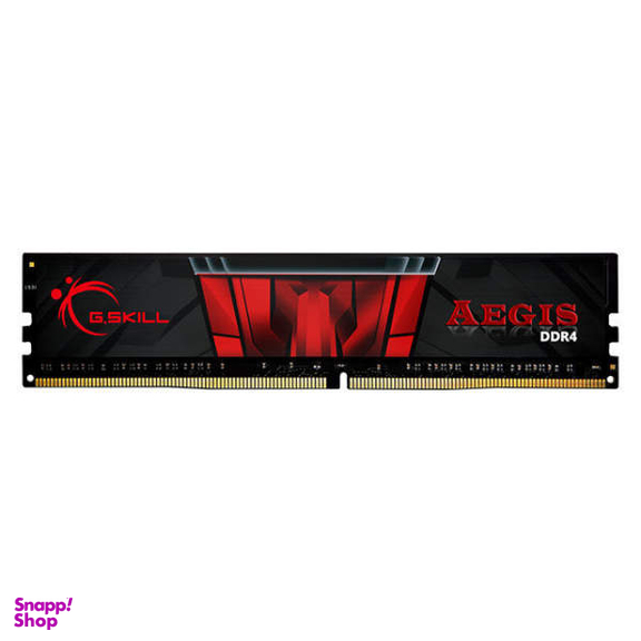 رم دسکتاپ DDR4 تک کاناله 2666 مگاهرتز CL19 جی اسکیل (G.Skill) مدل AEGIS ظرفیت 8 گیگابایت