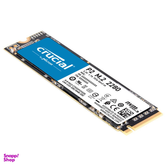حافظه SSD اینترنال کروشیال (Crucial) مدل P2 M.2 NVME PCIE ظرفیت 500 گیگابایت
