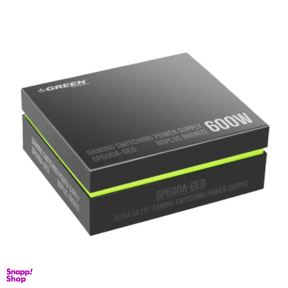 منبع تغذیه کامپیوتر گرین (Green) مدل GP600A-GED
