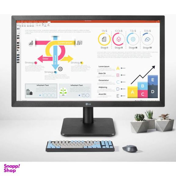مانیتور ال جی (LG) مدل 22MP410-B سایز 21.5 اینچ
