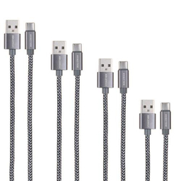 کابل شارژ USB به تایپ سی کلومن (Koluman) مدل KD-19 بسته 4 عددی
