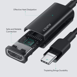 کابل تبدیل HDMI به تایپ سی آکی (Aukey) مدل CB-A29