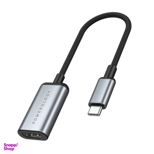مبدل تایپ سی به HDMI پاورولوژی (Powerology) مدل PHDFCHGY
