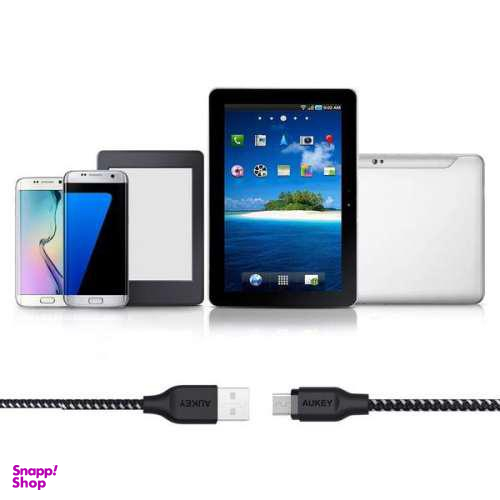 کابل شارژ USB به میکرو USB آکی (Aukey) مدل Aukey CB-AM2 طول 2 متر