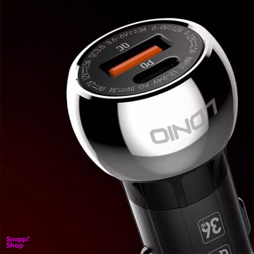 شارژر فندکی الدینیو (Ldnio) مدل Ldnio C1 به همراه کابل