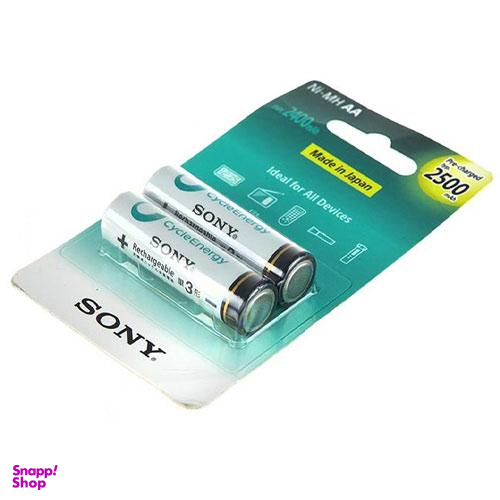 باتری شارژی قلمی سونی (Sony) ظرفیت 2500 میلی آمپر