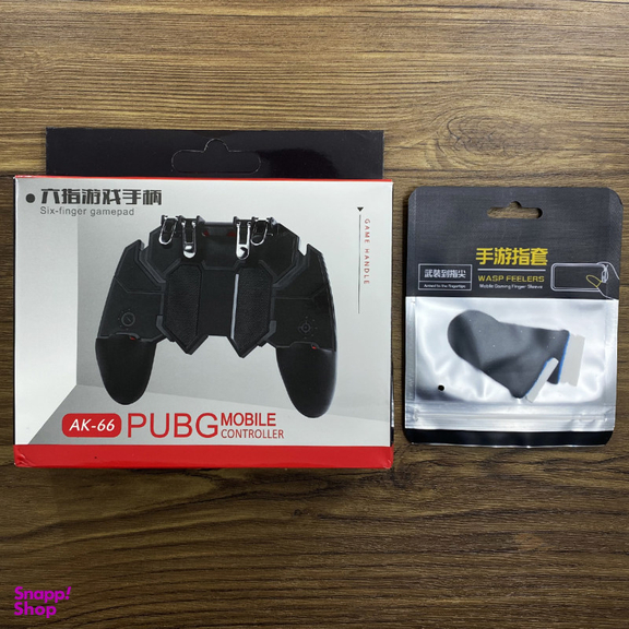 دسته بازی (Pubg) مدل AK66 به همراه آستین کنترل کننده انگشت
