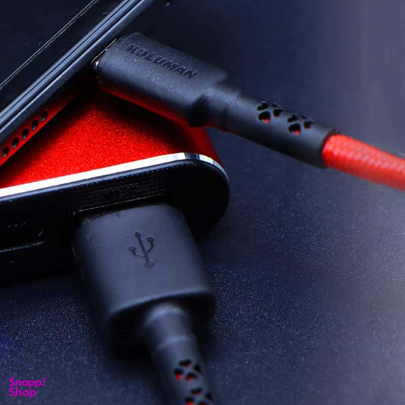 کابل تبدیل USB به لایتنینگ کلومن (Koluman) مدل Kd-30 به طول 1 متر