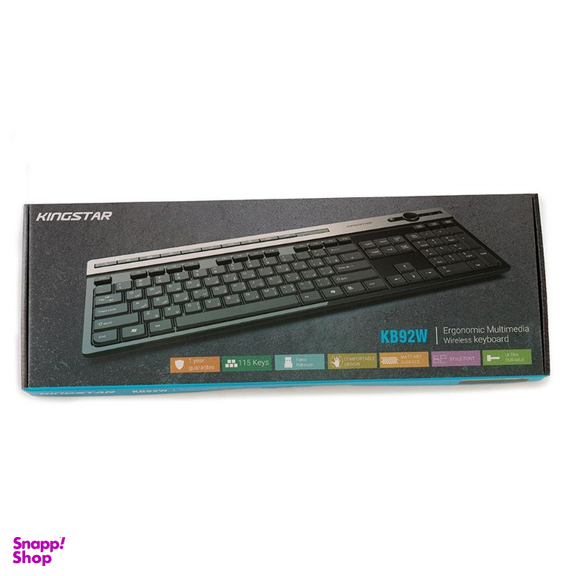 کیبورد کینگ استار مدل KB92W