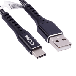 کابل تبدیل USB به TYPE-C تسکو مدل TC C132 طول 1 متر