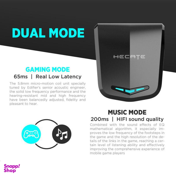 هدفون بی سیم ادیفایر(Edifier) مدل GM4