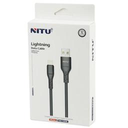کابل USB به لایتنینگ نیتو (Nitu) مدل NC130 طول 1.2 متر 2.4 آمپر