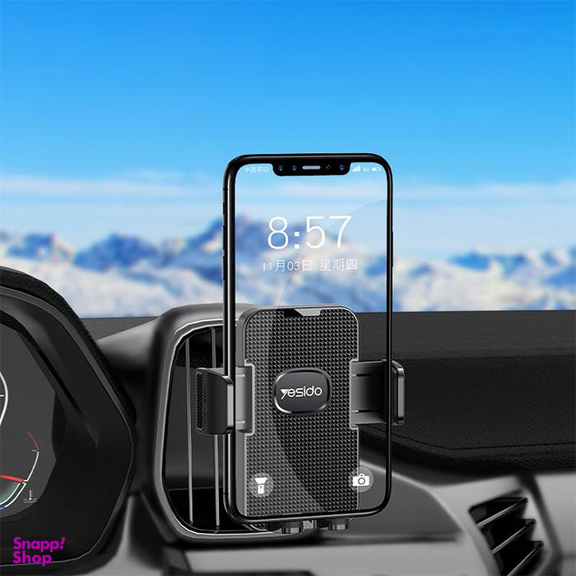پایه نگهدارنده دریچه کولری موبایل یسیدو (Yesido) مدل C136