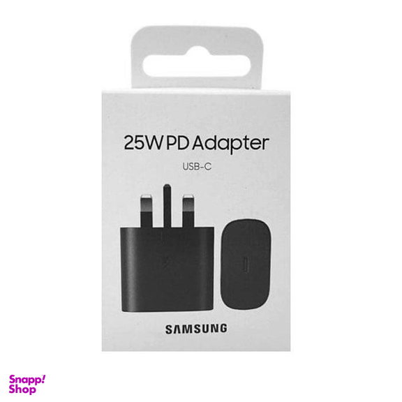 شارژر دیواری ۲۵ وات سوپر فست سامسونگ مدل NOTE20 3PIN کد PD+QC3.0
