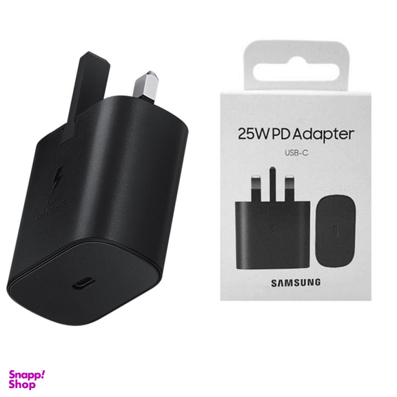 شارژر دیواری ۲۵ وات سوپر فست سامسونگ مدل NOTE20 3PIN کد PD+QC3.0
