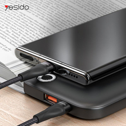 کابل Type-C به Type-C یسیدو (Yesido) مدل CA83 طول 30 سانتیمتر