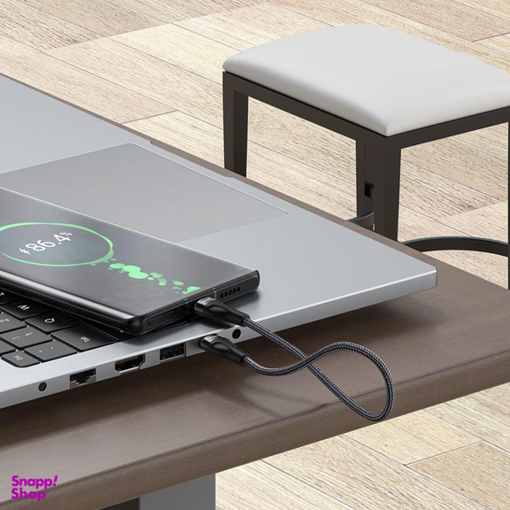 کابل Type-C به Type-C یسیدو (Yesido) مدل CA83 طول 30 سانتیمتر