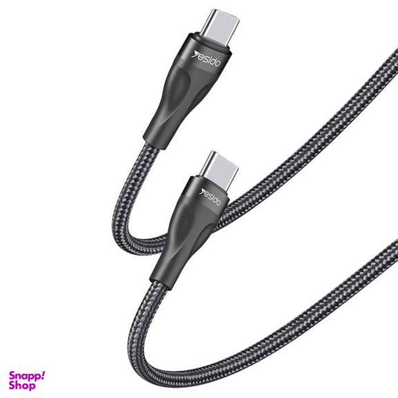 کابل Type-C به Type-C یسیدو (Yesido) مدل CA83 طول 30 سانتیمتر
