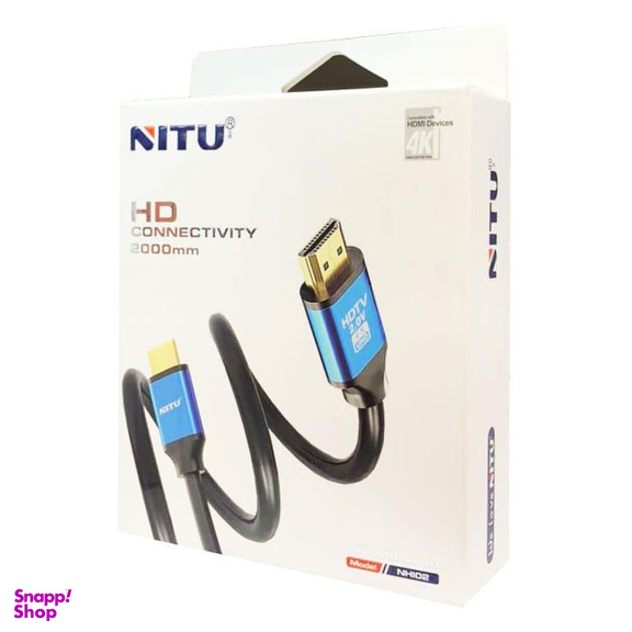 کابل Hdmi نیتو مدل NHI02 4K طول 2 متر