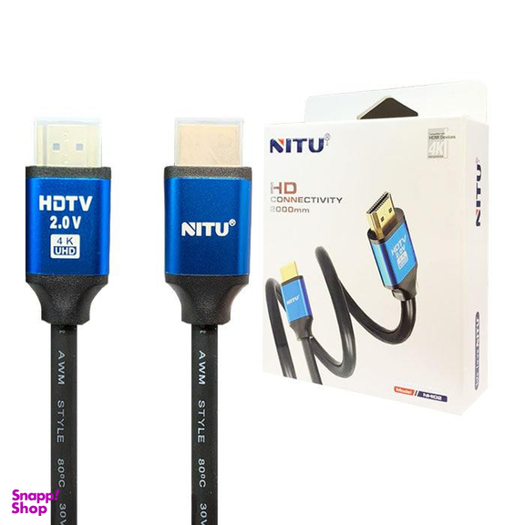 کابل Hdmi نیتو مدل NHI02 4K طول 2 متر