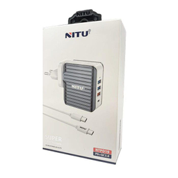 شارژر دیواری سوپر فست شارژ نیتو مدل NTPD19 با کابل Type-C به Type-C