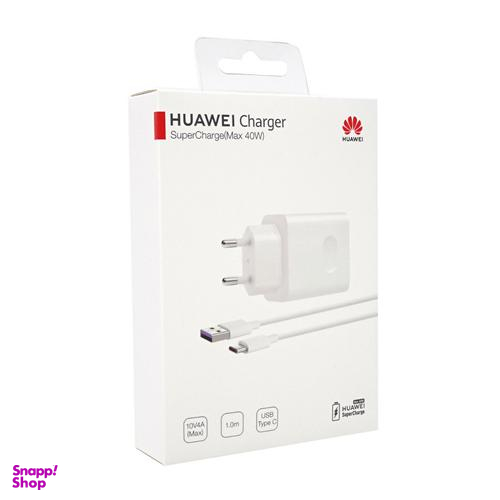 شارژر دیواری فست تک پورت هوآوی (Huawei) مدل 18W همراه کابل شارژ Type-C