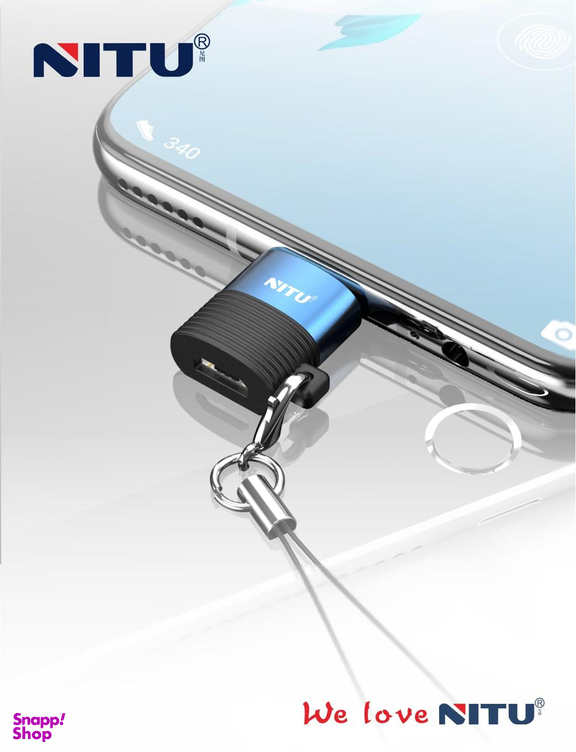 تبدیل MicroUSB به Type-C نیتو (Nitu) مدل CN11
