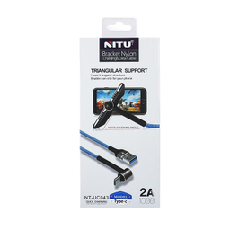 کابل 2 آمپر گیمینگ USB به Type-C نیتو (Nitu) مدل UC43 به طول 1 متر