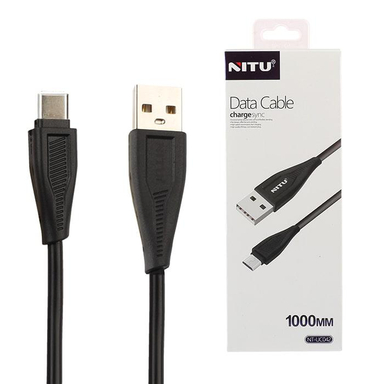 کابل 2.4 آمپر USB به Type-C نیتو (Nitu) مدل UC42 به طول 1 متر