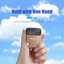 شارژر دیواری نیتو (Nitu) مدل NT-TC75 همراه با کابل MicroUsb