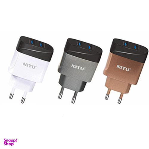 شارژر دیواری نیتو (Nitu) مدل NT-TC75 همراه با کابل MicroUsb