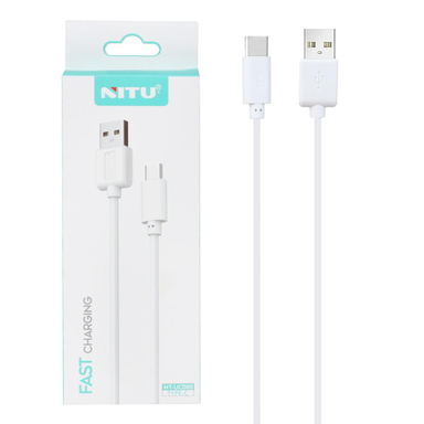 کابل 2.4 آمپر USB به Type-C نیتو (Nitu) مدل UC80 طول 1 متر
