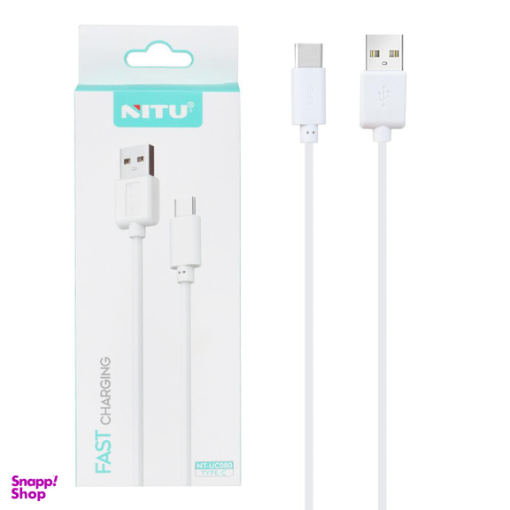 کابل 2.4 آمپر USB به Type-C نیتو (Nitu) مدل UC80 طول 1 متر
