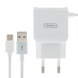شارژر دیواری ترانیو (Tranyoo) مدل V20 همراه با کابل MicroUsb
