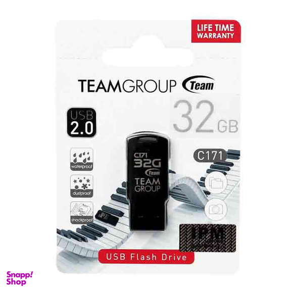 فلش مموری تیم گروپ (Team Group) مدل C171 USB 2.0 ظرفیت 32 گیگابایت