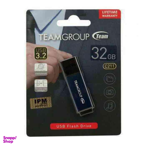 فلش مموری تیم گروپ (Team Group) مدل C175 USB 3.2 ظرفیت 32 گیگابایت