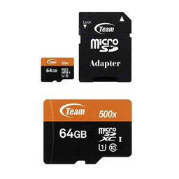 رم تیم گروپ (Team Group) مدل 500X U1 C10 ظرفیت 64 گیگابایت با خشاب