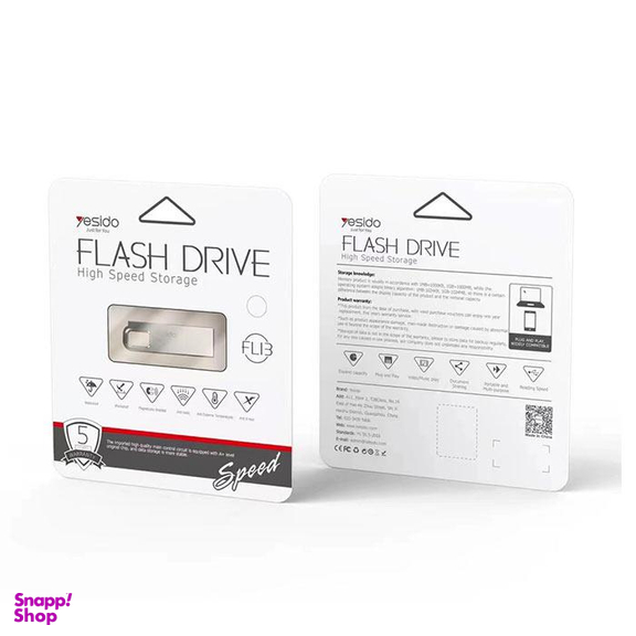 فلش مموری یسیدو (Yesido) مدل FLASH DRIVE FL13 ظرفیت 64 گیگابایت