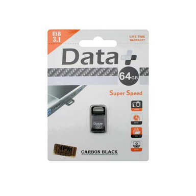 فلش مموری دیتا پلاس (Data Plus) مدل 3.1 CARBON BLACK ظرفیت 64 گیگابایت