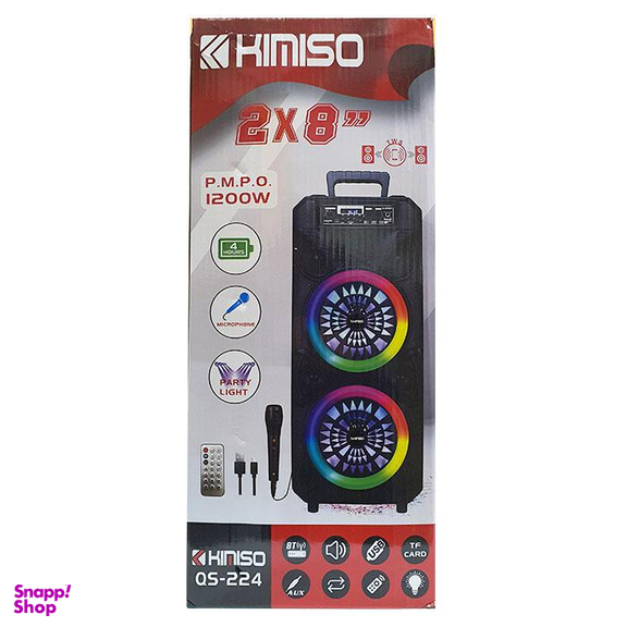 اسپیکر قابل حمل کیمیسو(Kimiso) مدل QS-224