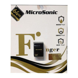 فلش مموری میکروسونیک (MicroSonic) مدل Finger USB2.0 ظرفیت 64 گیگابایت