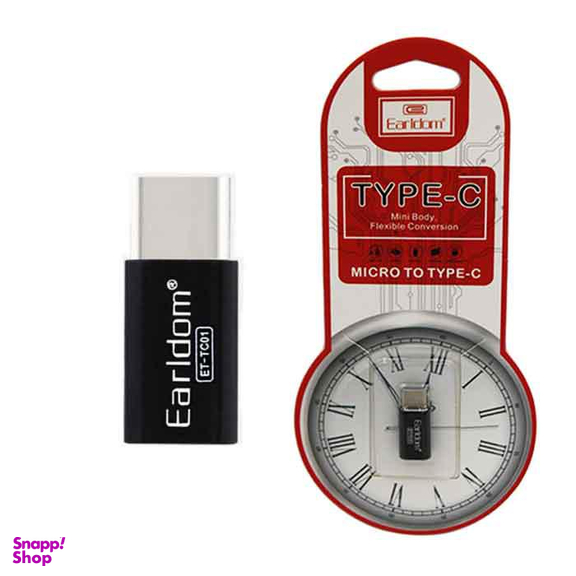 مبدل MicroUSB به Type-C ارلدام (Ealrdom) مدل ET-TC01