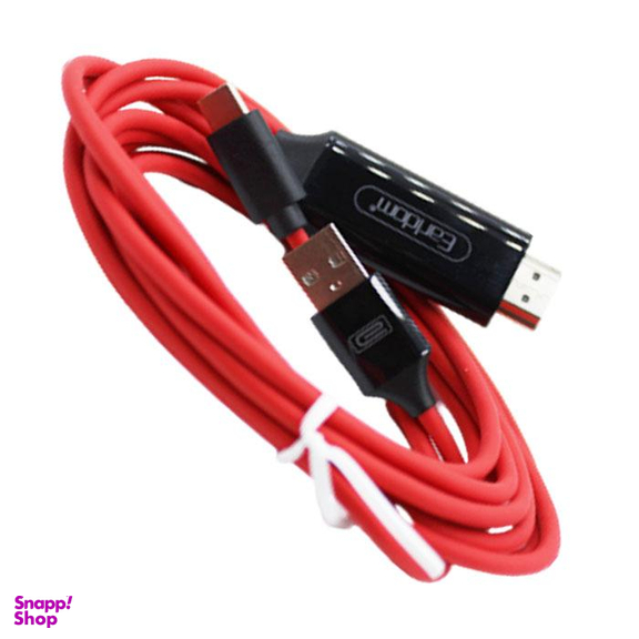 کابل Type-Cبه Hdmi ارلدام (Ealrdom) 4k مدل ET-W12 طول 2 متر