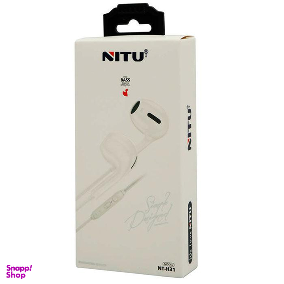 هندزفری سیم دار نیتو (Nitu) مدل NT-H31