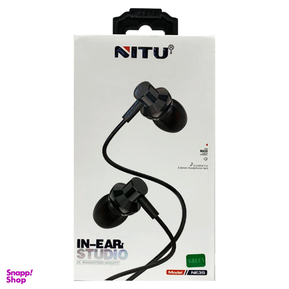 هندزفری سیم دار نیتو (Nitu) مدل NT-NE35