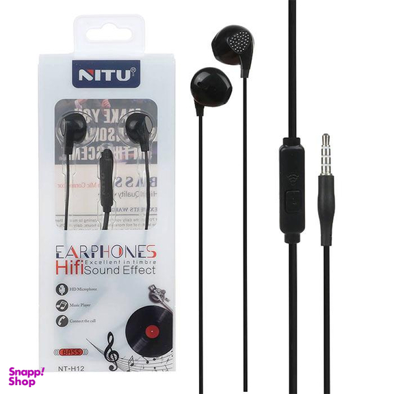 هندزفری سیم دار نیتو (Nitu) مدل NT-H12